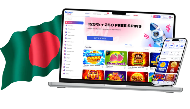 Glory Casino for players from Bangladesh