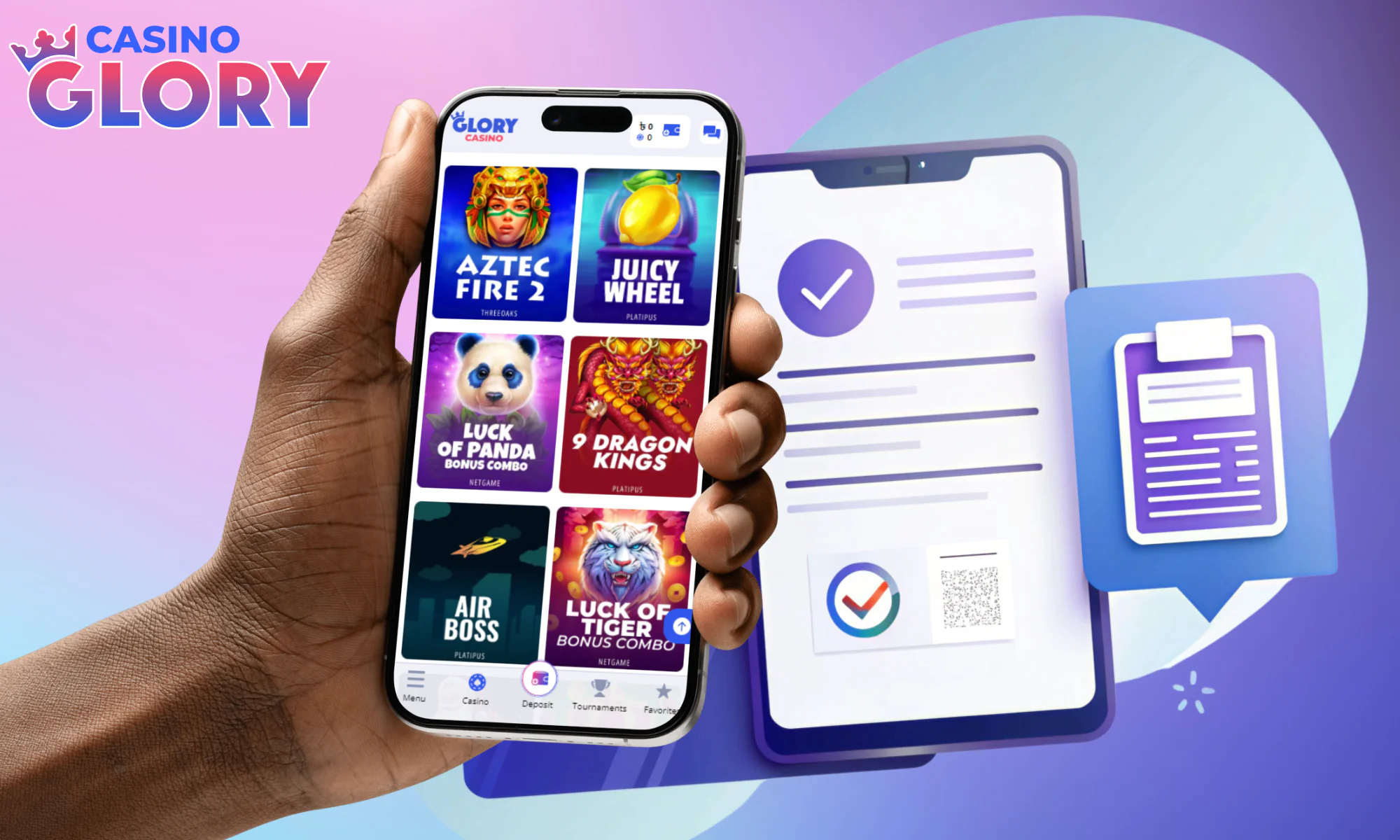 Glory Casino Uygulaması yasal bir oyun platformudur